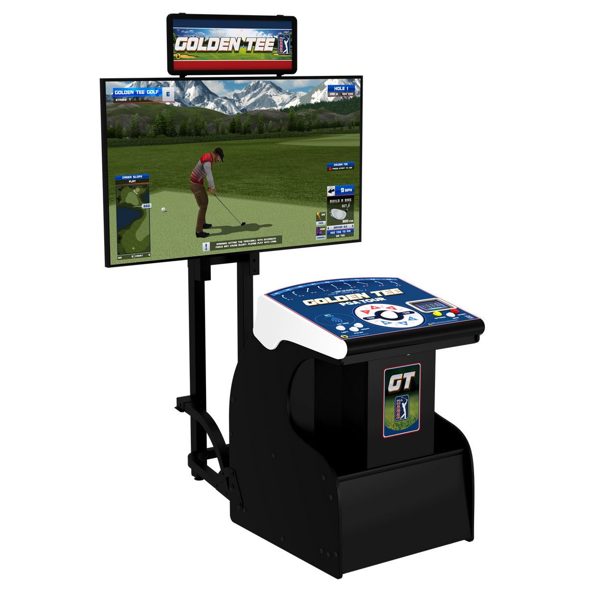 Incredible Technologies Golden Tee PGA TOUR Showpiece PRO
