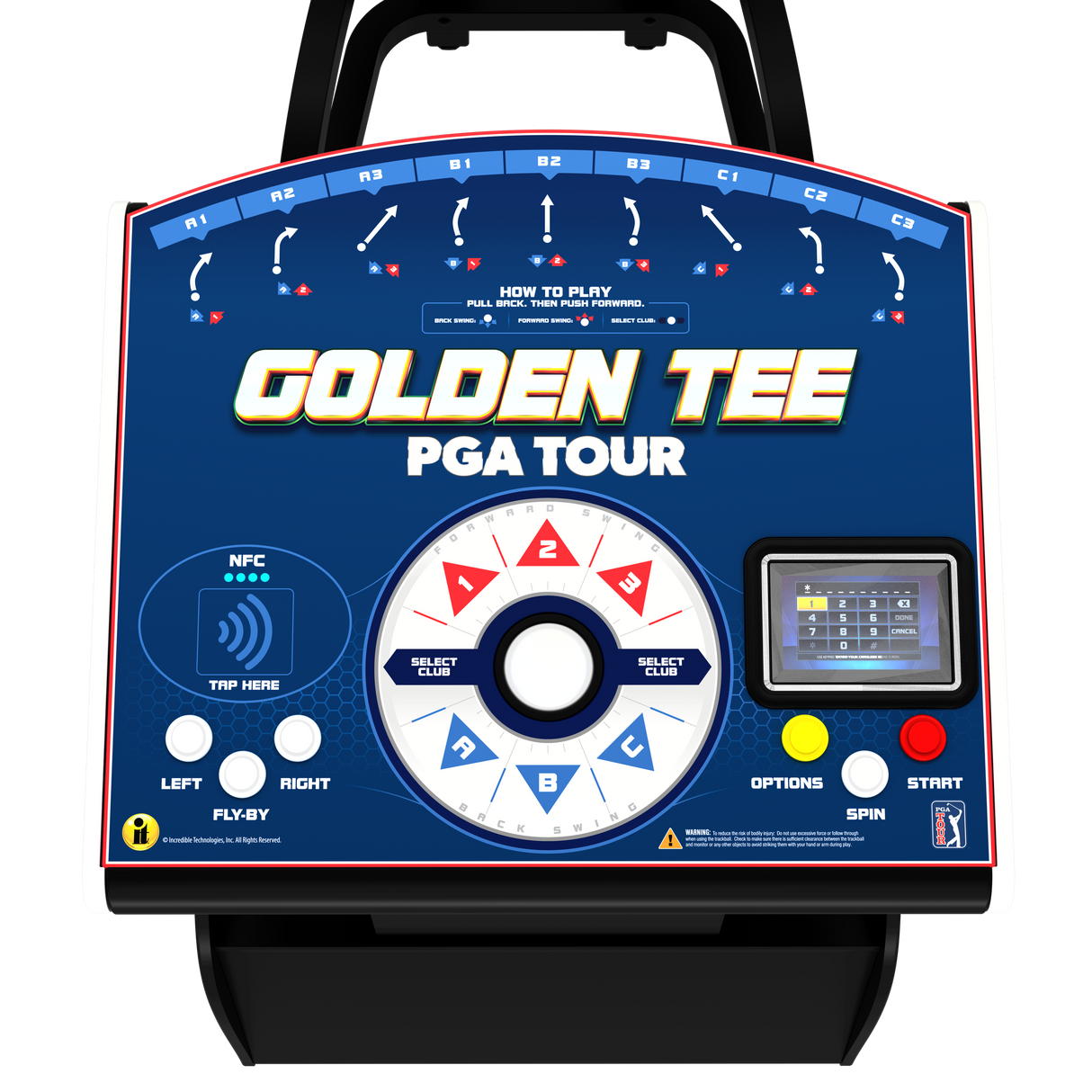 Incredible Technologies Golden Tee PGA TOUR Showpiece PRO