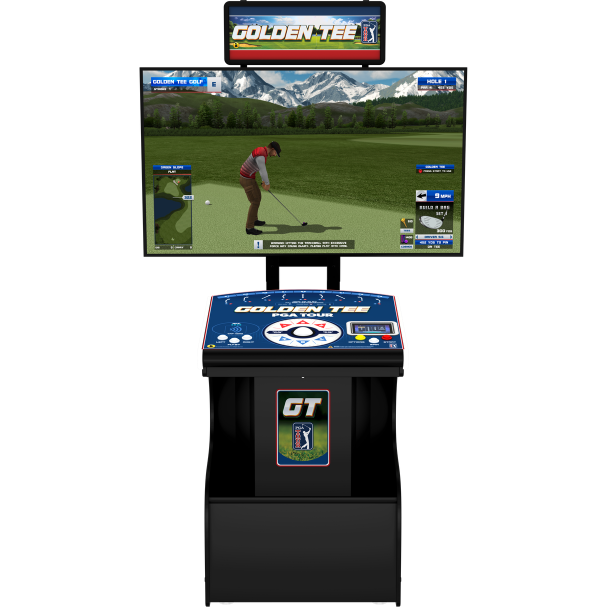 Incredible Technologies Golden Tee PGA TOUR Showpiece PRO