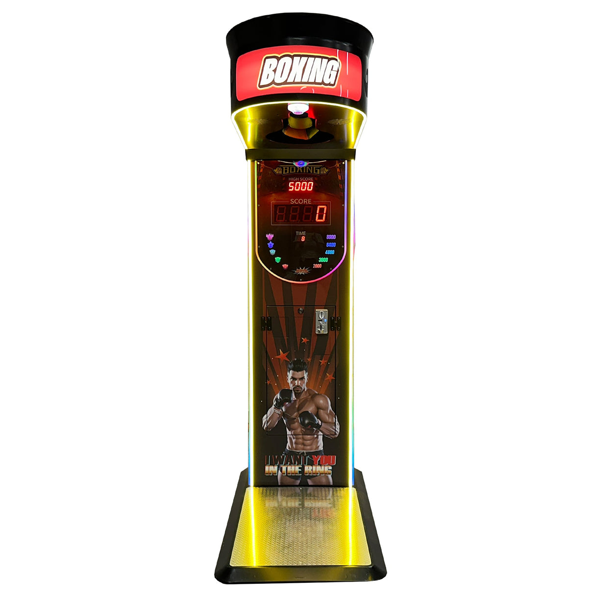 Creative Arcades Knockout Challenge | Boxing Arcade Machine - Punch Out Pro