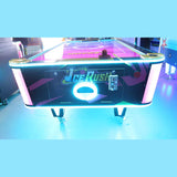 Creative Arcades Ice Rush Air Hockey Neon Light Table