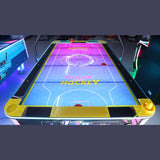 Creative Arcades Ice Rush Air Hockey Neon Light Table