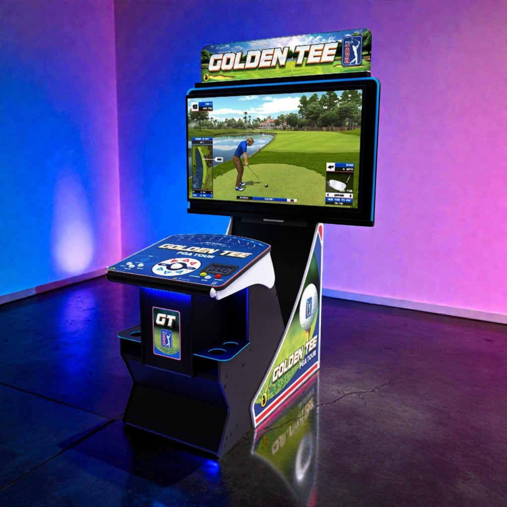 Incredible Technologies Golden Tee PGA TOUR Clubhouse Home Edition 2026 Full-Size Arcade Cabinet