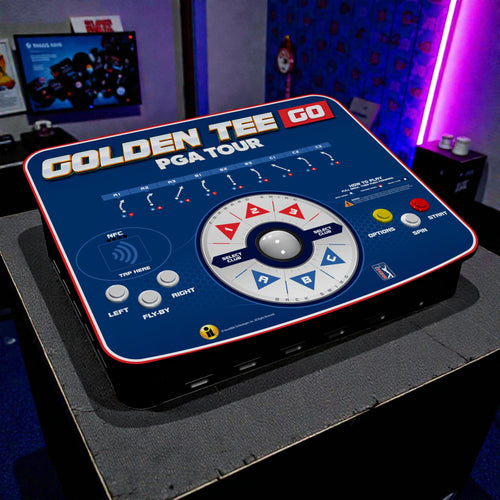 Incredible Technologies Golden Tee GO PGA TOUR Portable Arcade Cabinet