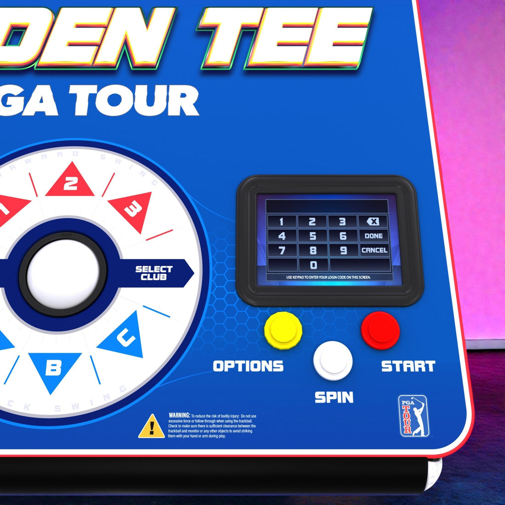 Incredible Technologies Golden Tee PGA TOUR Clubhouse Home Edition 2026 Full-Size Arcade Cabinet