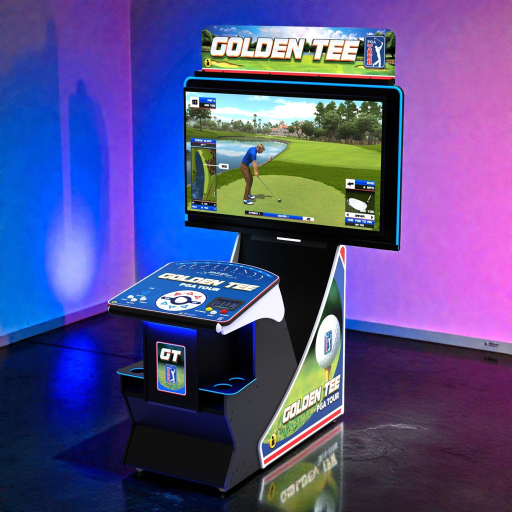 Incredible Technologies Golden Tee PGA TOUR Clubhouse Home Edition 2026 Full-Size Arcade Cabinet